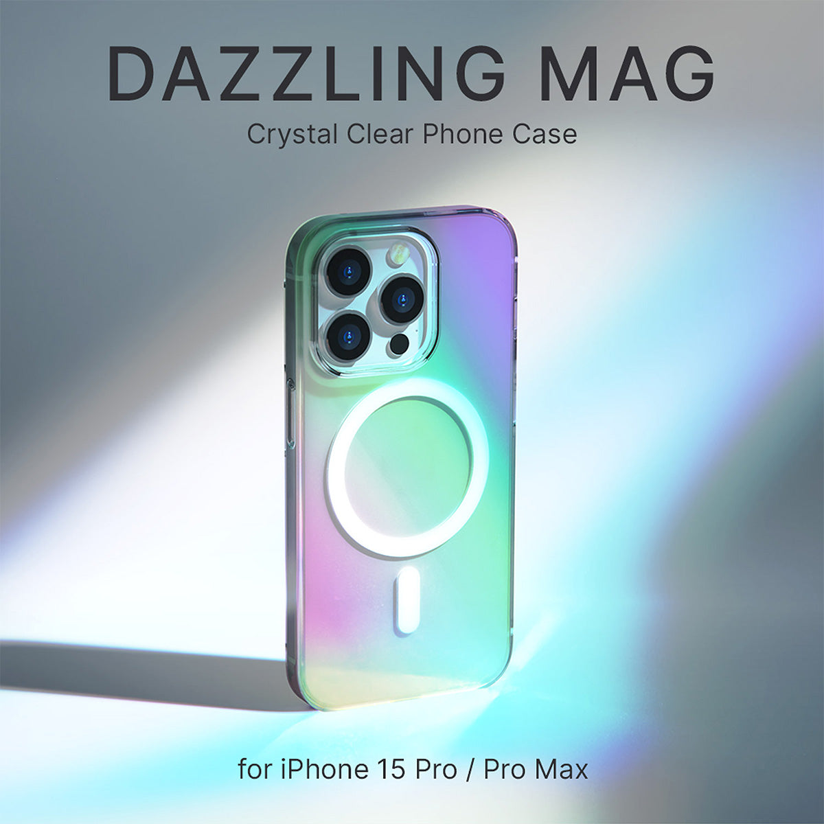 Power Support JTLEGEND Dazzling Mag Crystal MagSafe PC Case for iPhone 15 Series (2023)