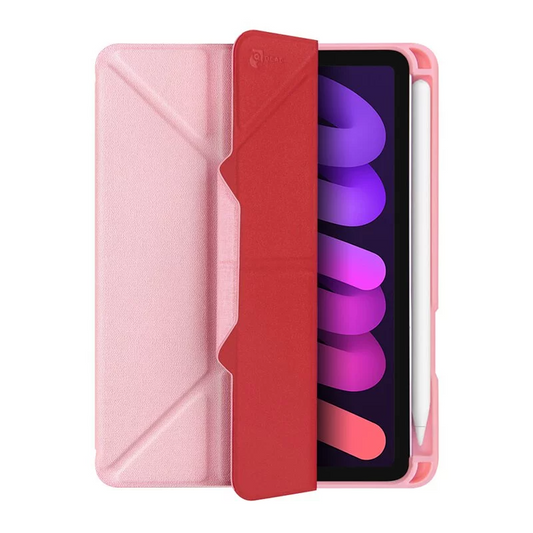 Power Support JTLEGEND AMOS QCAC Folio Case with Pencil Holder and Clip for iPad mini 8.3" (2021)